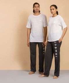 Bamboo Short Sleeve Unisex T-shirt, Off-White