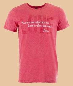 Love Unisex T-Shirt, Heather Red
