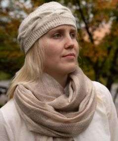 Cashmere Ear Warmer, Off-White