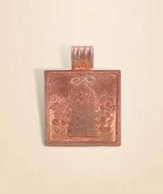 Dhyanalinga Copper Pendant  (Consecrated)